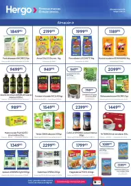 Revista Hergo semana 38 Página 3: Paseo galletitas €108.990,00, Gallo arroz Oro €2.199,00