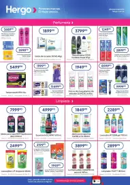 Revista Hergo semana 38 Página 5: Dove jabón de tocador €1.899,90, Sedal shampoo y acondicionador 340ml €368.990,00