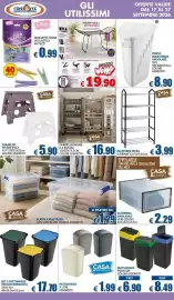 Volantino Casa & Co Pagina 9: Scarpiera Piera €3,99, Porta biancheria angolare €8,90