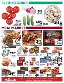 The Markets weekly ad week 38 Page 4: Smithfield Select Bacon €4,69, Bryan Select Bologna €1,99