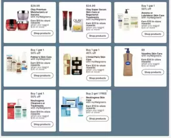 Walgreens weekly ad week 39 Page 17: Palmer's Skin Care, L'Oréal Paris Skin Care