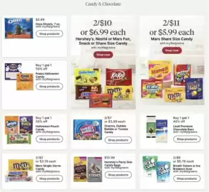 Walgreens weekly ad week 39 Page 27: Peeps Halloween Candy, Dubble Bubble Candy €7,00