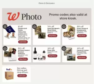 Walgreens weekly ad week 39 Page 29: Same Day Metal & Wood Panels, Passport & ID Photos