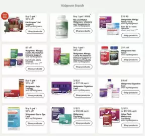 Walgreens weekly ad week 39 Page 4: Walgreens Digestive Care, Walgreens Digestive Care with myWalgreens €20,00