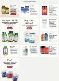 Walgreens weekly ad week 39 Page 6: Nordic Naturals Supplements, Vitafusion Vitamins and Supplements