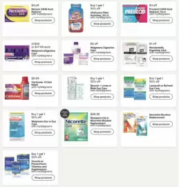 Walgreens weekly ad week 39 Page 9: Walgreens Ear or Eye Care, Walgreens Digestive Care with myWalgreens €20,00