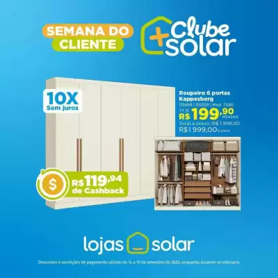 Lojas Solar (válido até 19-09)