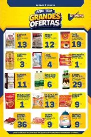 Catálogo Supermercado Vitorino semana 38 Página 1: File fr. lar sassami €13,98, Azeite oliva vd. gallo e. virgem €29,80