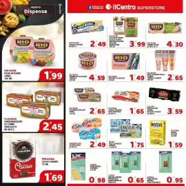 Volantino Il Centro Superstore Pagina 12: Rio Mare tonno all'olio di oliva €4,59, Rio mare Sardine classiche €1,49