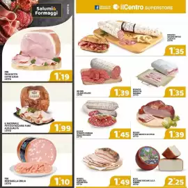 Volantino Il Centro Superstore Pagina 2: Fini Mortadella Emilia €1,10, Becher spianata romana €1,45