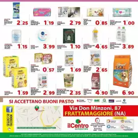 Volantino Il Centro Superstore Pagina 24: Garnier acqua micellare ultra clean €4,65, Borotalco Roberts busta €1,10
