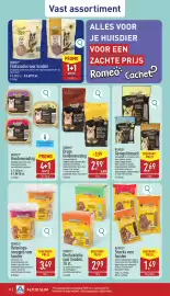 ALDI folder week 40 Pagina 10: Romeo Dentalsticks voor Honden €2,99, Romeo Droge Hondenvoeding €2,99