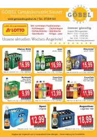 Getränke Göbel Prospekt Seite 1
