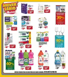 Encarte Bistek Supermercados semana 38 Página 2: Desinfetante extermina limo cif €8,97