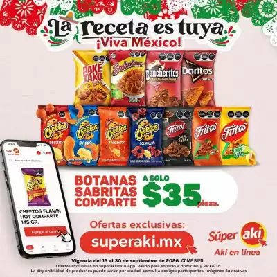 Folleto Super Aki (válido hasta 30-09)