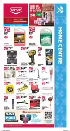 Co-op flyer week 38 Page 1: Broan range hood bu2 series €99,97, Scott heavy duty shop towels €3,97