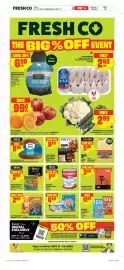 FreshCo flyer week 38 Page 1: Nestlé Real Dairy or Confectionery Frozen Desserts €4,94, Carnation evaporated milk €1,69