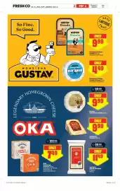 FreshCo flyer week 38 Page 12: Oka Classique Original €7,49, Agropur Grand Cheddar €1,49