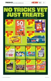 FreshCo flyer week 38 Page 7: Airheads mini bars €3,99, Pringles Snack Cups €10,99