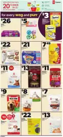 Loblaws flyer week 38 Page 10: PC Nutrition First dog food €32,00, Milk-bone dog treats €9,00