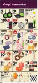 Loblaws flyer week 38 Page 14: Harvest Foam Pumpkins €2,50, Duracell copper top or alkaline batteries aab/aa4 €13,00
