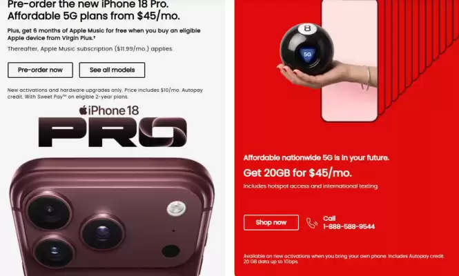 Virgin Mobile flyer (valid until 13-10)