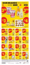 No Frills flyer week 38 Page 4: No Name apple sauce €2,00, No baby whipped topping €2,50