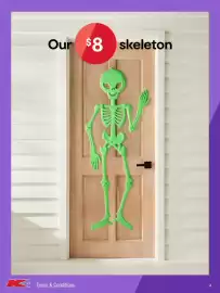 Kmart catalogue Page 4: Our skeleton €8,00