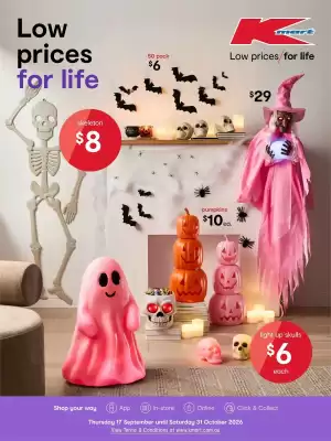 Kmart (valid until 31-10)