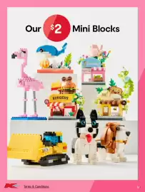 Kmart catalogue Page 26: Our $2 Mini Blocks €2,00