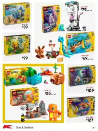 Kmart catalogue Page 28: LEGO Pokémon Cubone and Gengar's Spooky Showdown €109,00