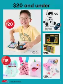 Kmart catalogue Page 5: Pet Carrier Set €20,00, Pac-Man Handheld €20,00
