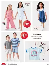 Kmart catalogue Page 54: Woven tops €14,00, Tee and dress €18,00