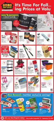 Valu Home Centers (valid until 19-09)