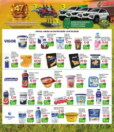 Catálogo Chama Supermercados Página 10: Iogurte natural carolina integral €2,89, Iogurte Serramar Batido €6,89