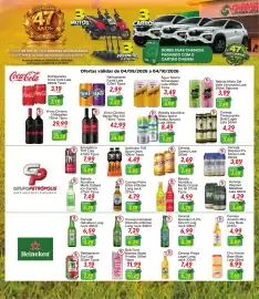 Catálogo Chama Supermercados Página 16: Cerveja Crystal Lata €2,49, Água Tônica Schweppes €2,99