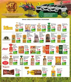 Catálogo Chama Supermercados Página 19: Pão de Forma Vegano Nutri Vida Castanha €12,79, Bisnaguinha de panes €4,69
