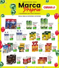 Catálogo Chama Supermercados Página 2: Amido de Milho €5,19, Bisnaguinha tradicional €5,19