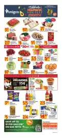 Amigos United weekly ad week 38 Page 1: Fresh Russet Potatoes €0,97, Fresh Sweet Signature Select Mini Carrots €0,97