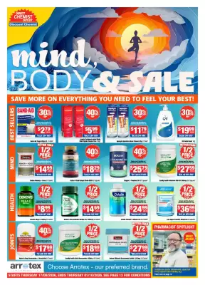 Direct Chemist Outlet (valid until 1-10)