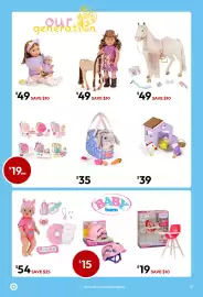 Target catalogue Page 30: Our Generation Big/Little Sister Dolls €49,00, Our Generation Doll with Pet €49,00