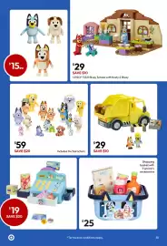 Target catalogue Page 38: Bluey with Bluey's Ultimate Friends & Family Pack €59,00