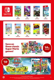 Target catalogue Page 57: Pokémon Violet - Nintendo Switch €59,00