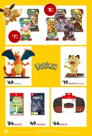 Target catalogue Page 6: Pokemon Meowth 3D Puzzle Model Kit Puzzle from 4D Build €19,00