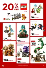 Target catalogue Page 8: LEGO Pokemon SMART Play: Charmander and Geodude's Cavern Clash 72157 €25,00