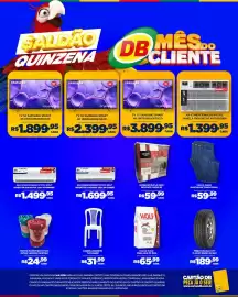 Catálogo DB Supermercados Página 5: Tv 75 samsung smart €3.899,95, Eddredom dupla face delicato €59,99