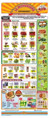 La Michoacana weekly ad (valid until 29-09)