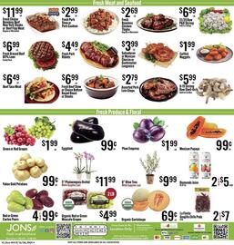 Jons International weekly ad week 38 Page 4: La Fiesta Guajillo Chile Pods €7,00, P&D Shrimp €6,99