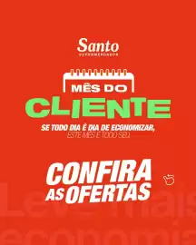 Catálogo Santo Supermercados semana 38 Página 1