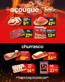 Catálogo Santo Supermercados semana 38 Página 4: Filezinho de peito de frango sasami €13,99, Contra filé €54,99